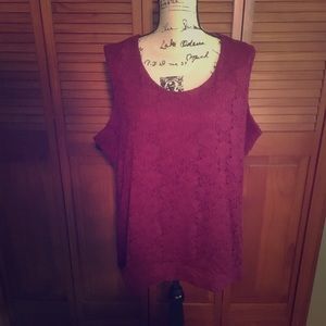 Sleeveless blouse